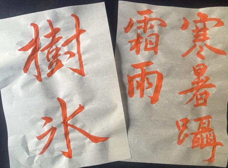 オンライン講座『凌雲』2026年2月号　行書　（段・級）